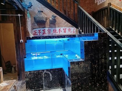 定做海鮮池魚缸多少錢一個(gè)合適：定做海鮮池魚缸價(jià)格 魚缸百科 第4張