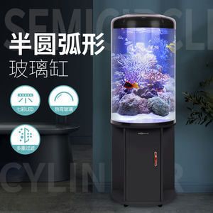 半圓魚缸造景：半圓魚缸造景的基本步驟和建議 魚缸百科 第1張