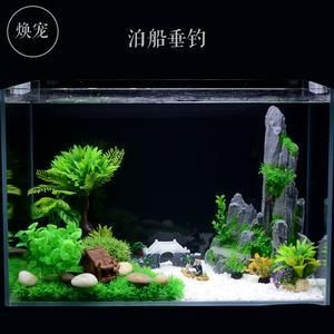 除了魚缸還有什么裝飾：如何選擇魚缸裝飾品？ 魚缸百科 第2張