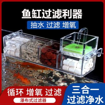 壁掛式魚缸過濾器安裝圖：壁掛式魚缸過濾器安裝步驟和注意事項(xiàng) 魚缸百科 第3張