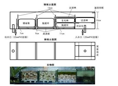 1.2米魚缸底濾缸設(shè)計圖：1.2米魚缸底濾缸設(shè)計圖推薦