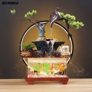 家里的魚缸怎么布置好看：家居風(fēng)水魚缸布置技巧 魚缸風(fēng)水 第1張