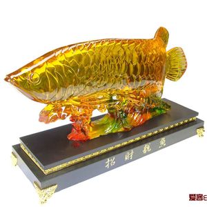 金龍魚擺件怎么放好看：金龍魚擺件最佳擺放位置和注意事項(xiàng)，金龍魚擺件怎么放好看 龍魚百科 第3張