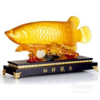 金龍魚(yú)擺件的擺放位置圖：金龍魚(yú)擺件的擺放位置