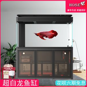 換魚缸背景嚇到龍魚：更換魚缸背景對龍魚來說是一種壓力