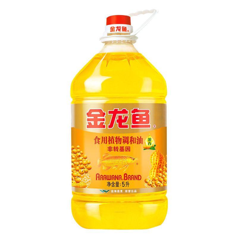 中國(guó)有金龍魚：金龍魚是一個(gè)知名的食用品牌