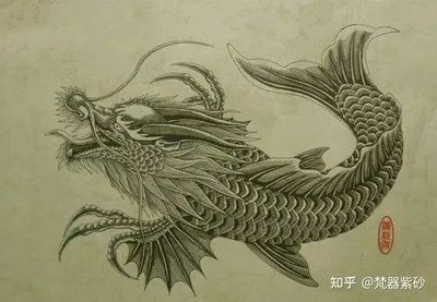 龍魚是龍的第幾個兒子：龍魚并非龍的兒子，而是龍的一種象征或者形象或者形象 龍魚百科 第1張