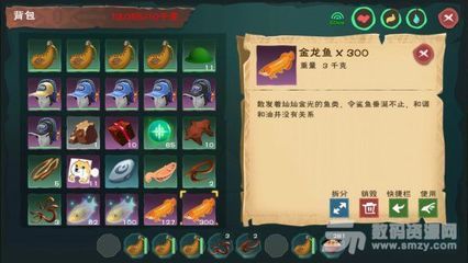 創(chuàng)造與魔法鰩魚金龍魚：創(chuàng)造與魔法中的金龍魚可以用來制作虎皮鯊的飼料 龍魚百科 第2張