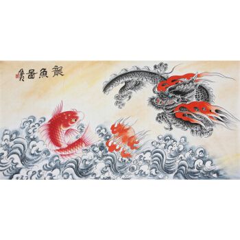 龍魚的詩句古詩：描繪了龍魚的神秘氣息，需要注意的是：關(guān)于龍魚的詩句古詩 龍魚百科 第3張