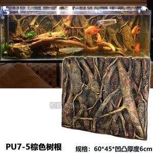 虎魚色彩的秘密你知道嗎？：色彩心理學選擇虎魚缸背景選擇3d仿真背景板美觀且逼真 虎魚百科 第1張