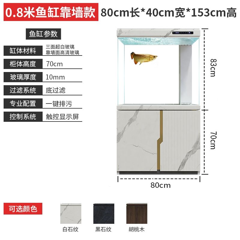 底濾魚缸過濾材料的更換時間取決于多個因素：底濾魚缸的過濾材料更換時間取決于多個因素、使用情況等 魚缸百科 第1張