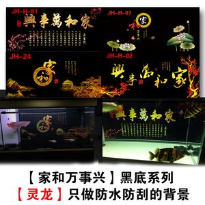 黑底魚缸選擇背景顏色的技巧：色彩心理學在養(yǎng)魚中的應用 魚缸百科 第4張