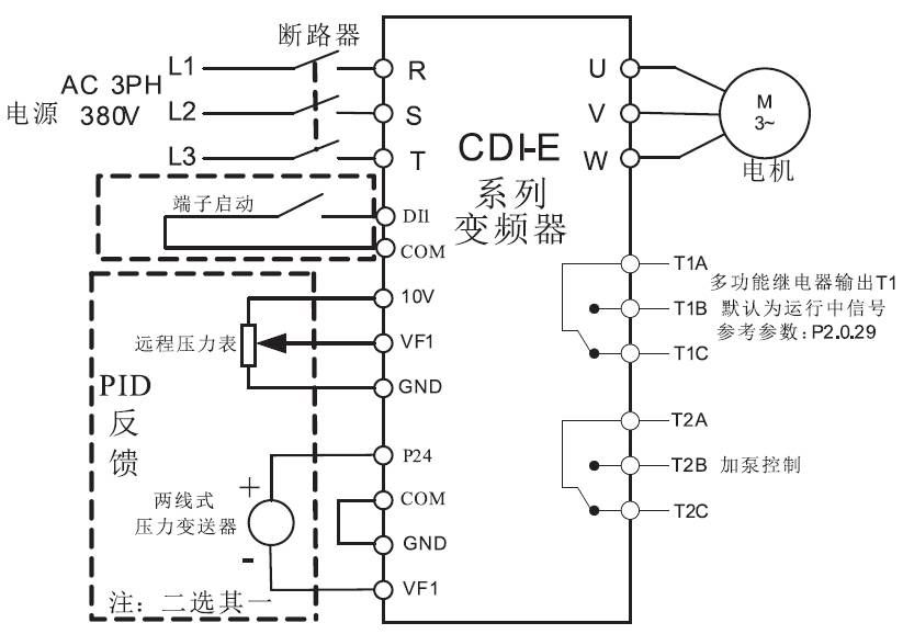 德力西變頻恒壓供水參數設置（德力西變頻器恒壓供水參數設置方法）