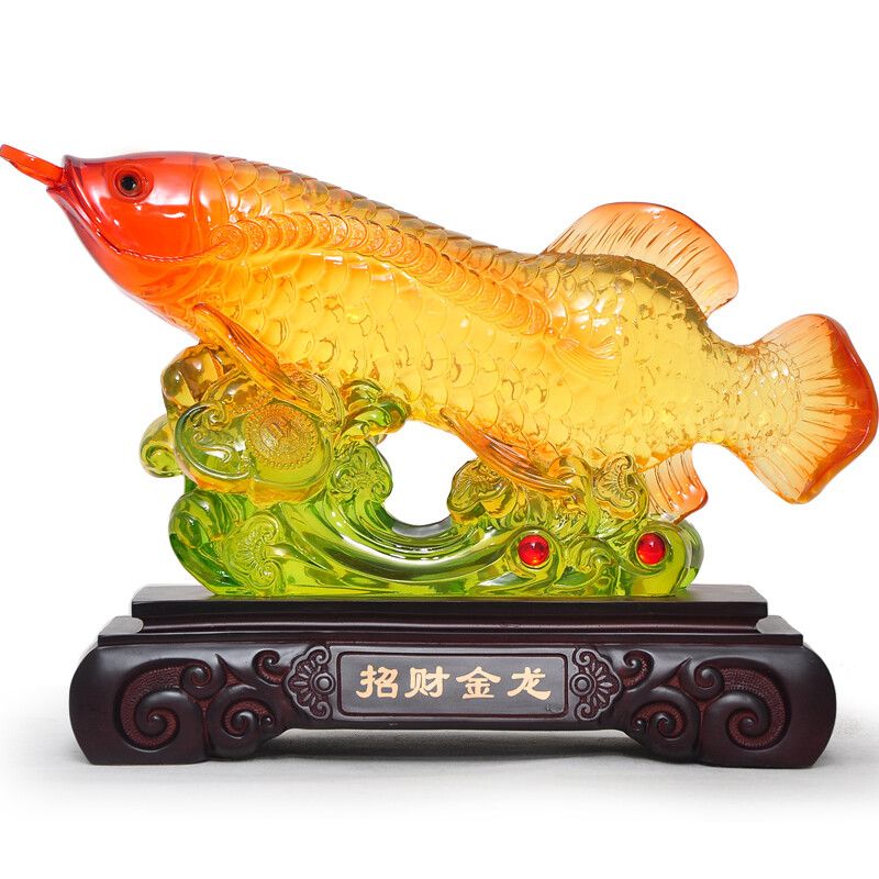 家庭金龍魚招財(cái)擺件的位置（招財(cái)金龍魚擺件如何擺放讓財(cái)運(yùn)不斷） 龍魚百科 第3張