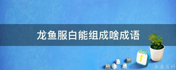 關(guān)于龍魚成語（龍魚成語有哪些） 龍魚百科 第1張