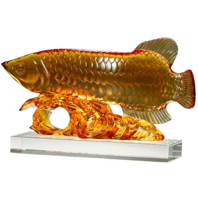 金龍魚(yú)擺件怎么放：金龍魚(yú)擺件如何擺放才能招財(cái)進(jìn)寶 龍魚(yú)百科 第7張