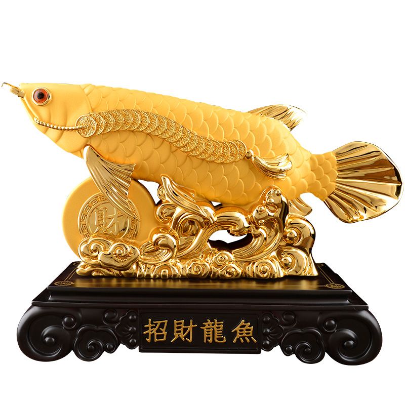 金龍魚擺件風(fēng)水禁忌：招財(cái)金龍魚擺放禁忌 龍魚百科 第5張