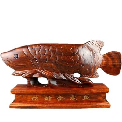 金龍魚(yú)擺件怎么擺魚(yú)頭朝向：客廳金龍魚(yú)擺件魚(yú)頭朝向擺哪里好 龍魚(yú)百科 第6張