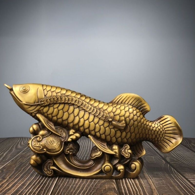 金龍魚(yú)擺件什么材質(zhì)好：金龍魚(yú)擺件大號(hào)【報(bào)價(jià)價(jià)格評(píng)測(cè) 龍魚(yú)百科 第2張