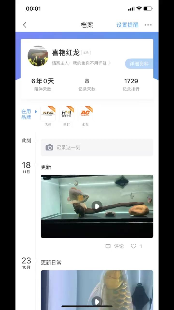 回首（6年的魚生記錄） 觀賞魚論壇