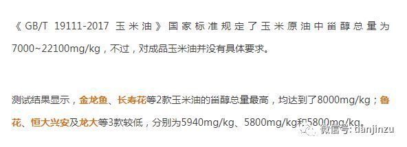 金龍魚玉米油標準QB【qb開頭的標準屬于輕工行業(yè)標準化體系中具有重要意義】 龍魚百科 第2張