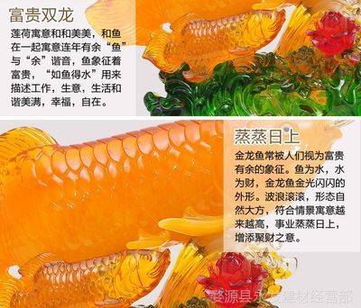 龍魚擺件寓意是什么【龍魚擺件寓意是什么龍魚擺件寓意是什么】 龍魚百科 第5張