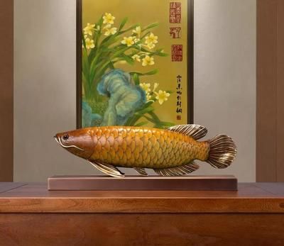 玄關(guān)擺金龍魚(yú)好嗎（中式玄關(guān)中擺放金龍魚(yú)有很多好處但也要結(jié)合個(gè)人的實(shí)際情況） 龍魚(yú)百科 第2張