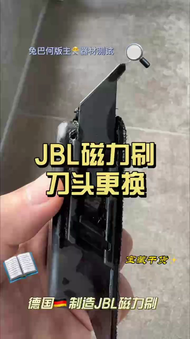 德國JBl磁力刷更換刀頭技巧（jbl磁力刷更換刀片技巧德國jbl磁力刷更換刀片技巧） 觀賞魚論壇