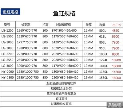 龍魚缸的最佳尺寸長寬高？（龍魚缸的最佳尺寸主要取決于龍魚的種類和大?。?魚缸百科 第4張