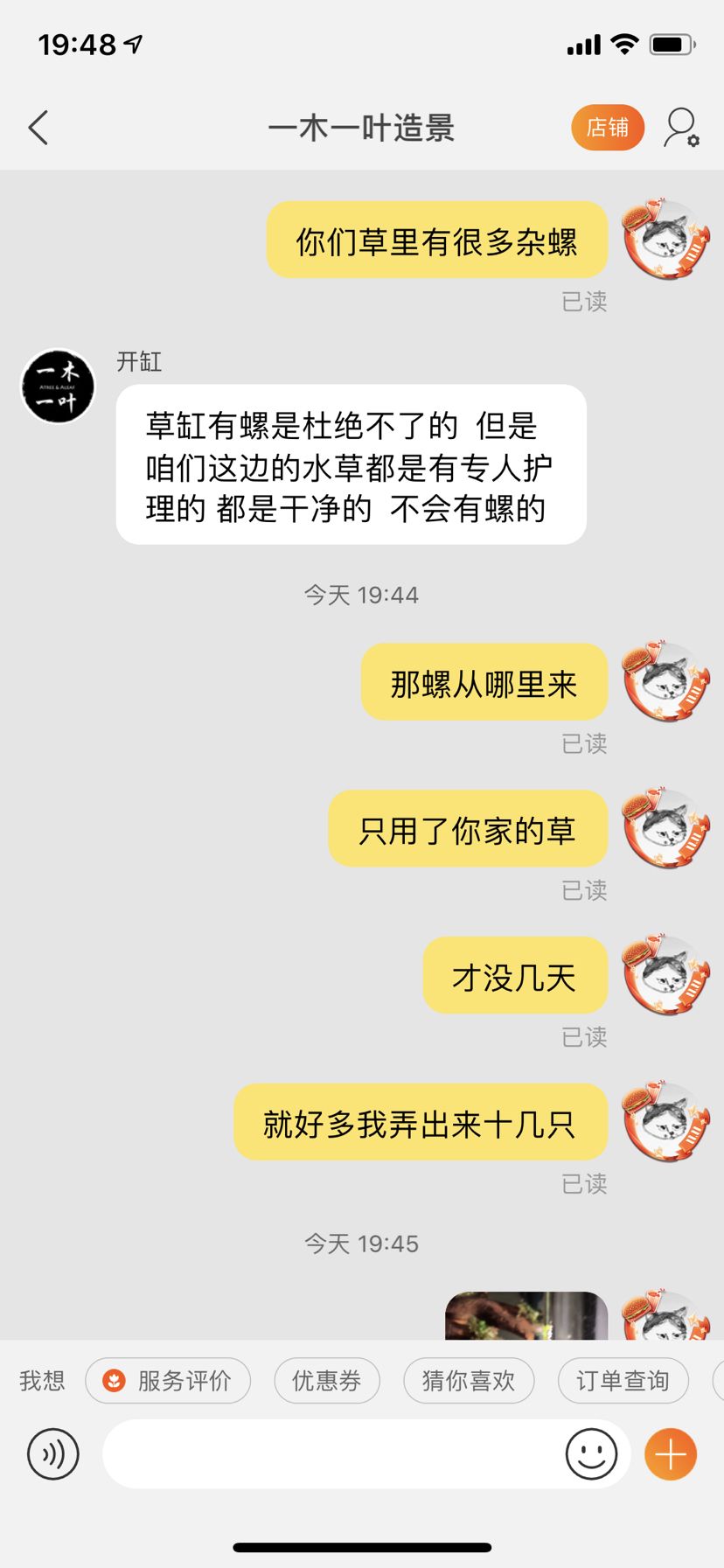 新開的缸沒幾天就爆了好些螺