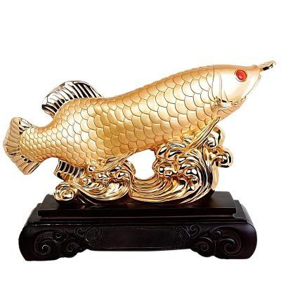 金龍魚(yú)擺件的寓意（如何擺放金龍魚(yú)擺件招財(cái)） 龍魚(yú)百科 第4張