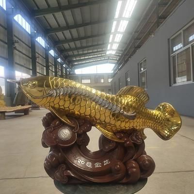 金龍魚的擺件放到什么位置好（金龍魚擺件的擺放位置和注意事項(xiàng)）