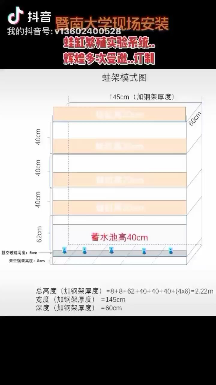 蛙缸繁殖實驗系統(tǒng)