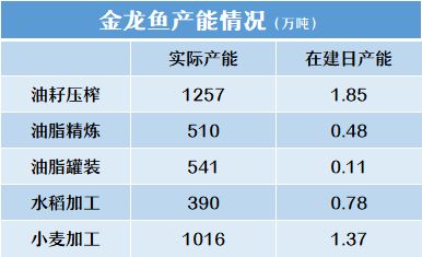 金龍魚產(chǎn)能（金龍魚產(chǎn)能利用率低的具體原因）