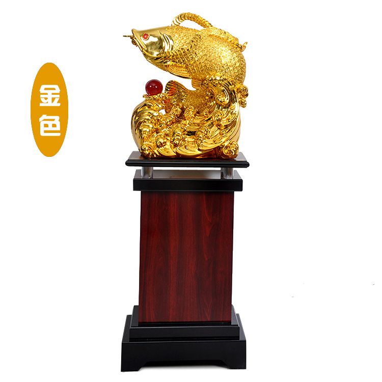 金龍魚擺件放什么地方好（金龍魚擺件最佳擺放位置） 龍魚百科 第4張