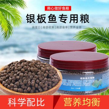 粗線銀板魚苗飼料品牌推薦，粗線銀板魚苗飼料品牌：永紅魚糧yonho銷量領先原因 觀賞魚市場（混養(yǎng)魚） 第1張