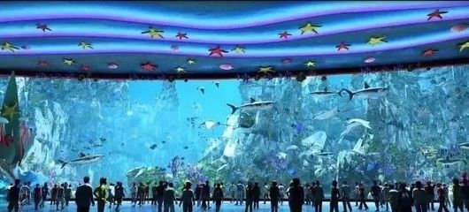 水族館門面圖片高清（水族館門頭照明效果展示） 水族館百科（水族館加盟） 第5張