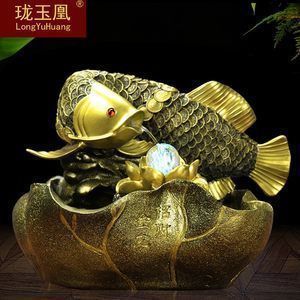 陶瓷金龍魚擺件的風(fēng)水作用：金龍魚擺件的風(fēng)水禁忌