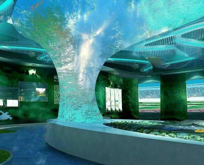 水族館店鋪裝修效果圖大全：水族館店鋪裝修效果圖