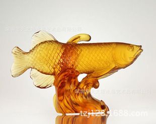 陶瓷金龍魚擺件的藝術(shù)價值：陶瓷金龍魚擺件在藝術(shù)價值方面具有豐富文化內(nèi)涵和藝術(shù)價值 金龍魚百科 第4張