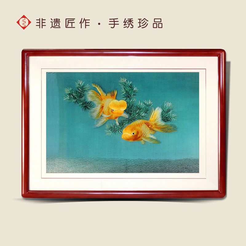 金龍魚(yú)裝飾畫(huà)的風(fēng)水講究：如何選擇金龍魚(yú)畫(huà)的顏色 金龍魚(yú)百科 第1張