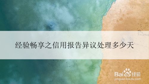 信用報告異議處理時間：信用報告中的異議處理時間因銀行或金融機構(gòu)而異 其他寵物 第2張