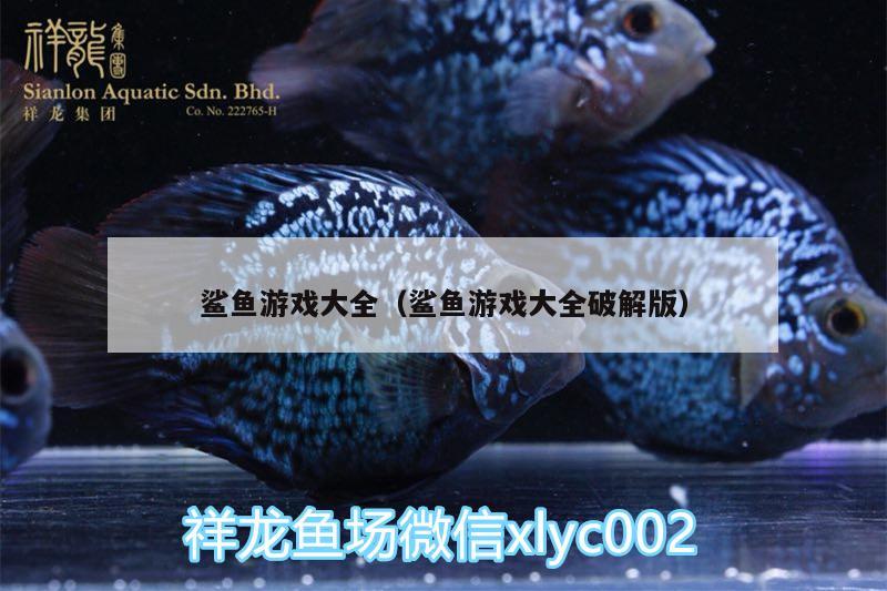 鯊魚游戲大全（鯊魚游戲大全破解版） 魚缸清潔用具