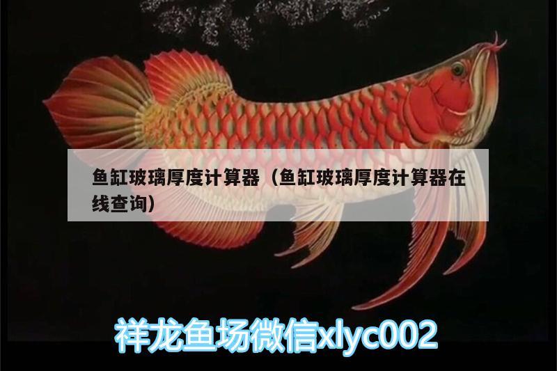 魚缸玻璃厚度計算器（魚缸玻璃厚度計算器在線查詢）