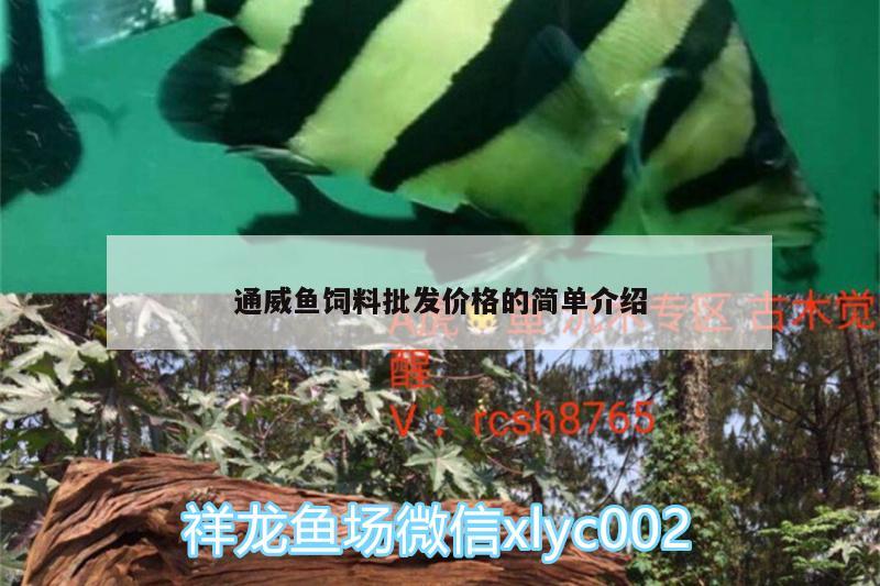 通威魚飼料批發(fā)價格的簡單介紹 黃金招財貓魚