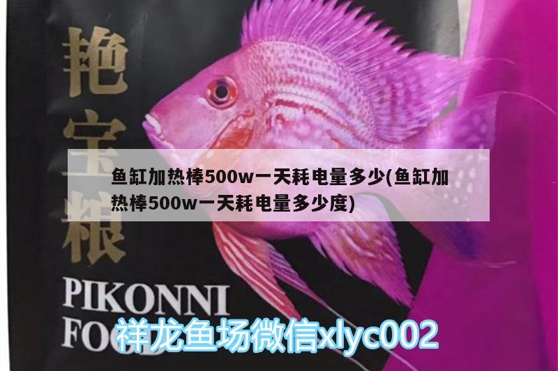 魚缸加熱棒500w一天耗電量多少(魚缸加熱棒500w一天耗電量多少度) 過背金龍魚