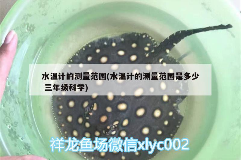 水溫計的測量范圍(水溫計的測量范圍是多少三年級科學(xué))