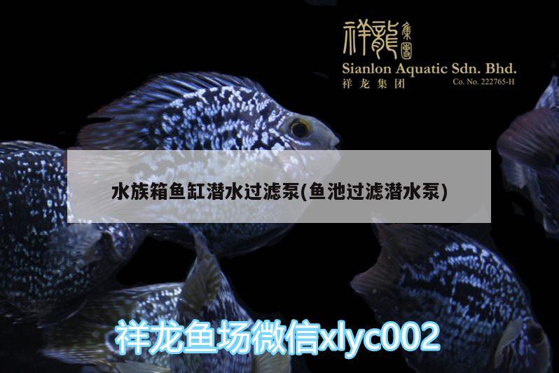 水族箱魚缸潛水過濾泵(魚池過濾潛水泵)