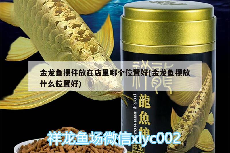 金龍魚擺件放在店里哪個位置好(金龍魚擺放什么位置好)