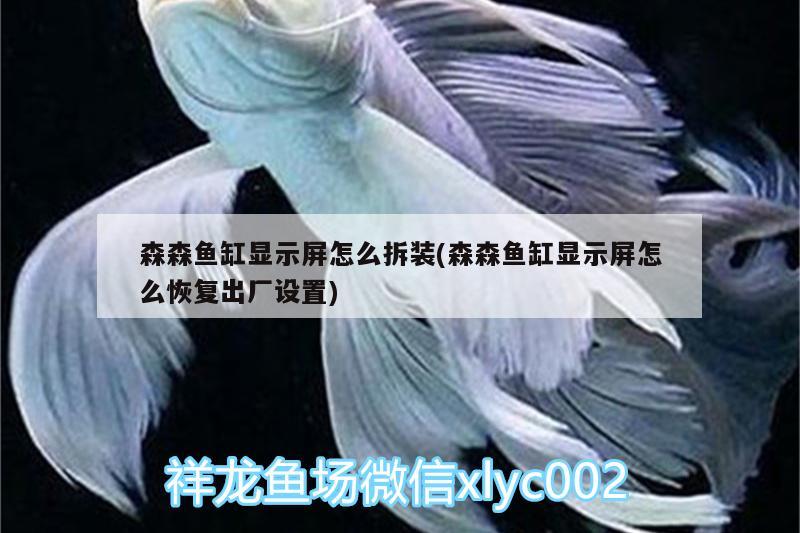 森森魚缸顯示屏怎么拆裝(森森魚缸顯示屏怎么恢復(fù)出廠設(shè)置) 祥龍魚場(chǎng)